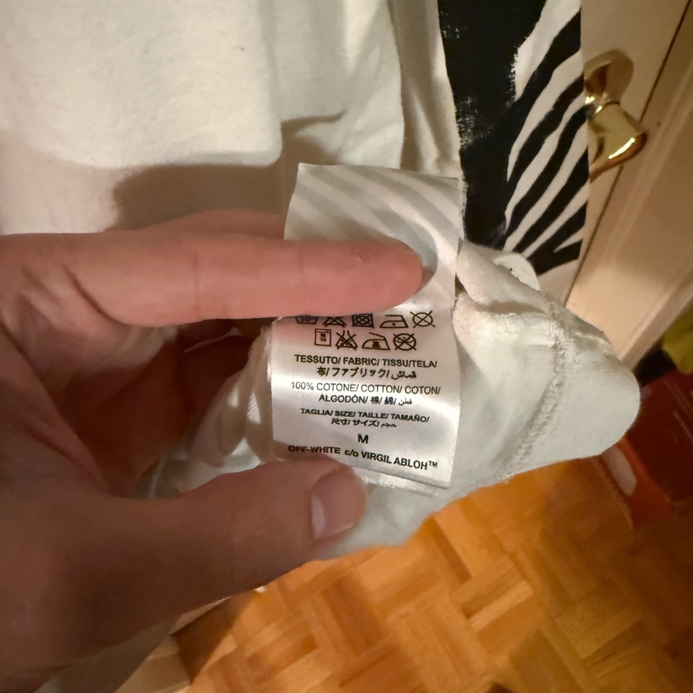 Off-White Long Sleeve Shirt - Black and White - Picture 3 of 4